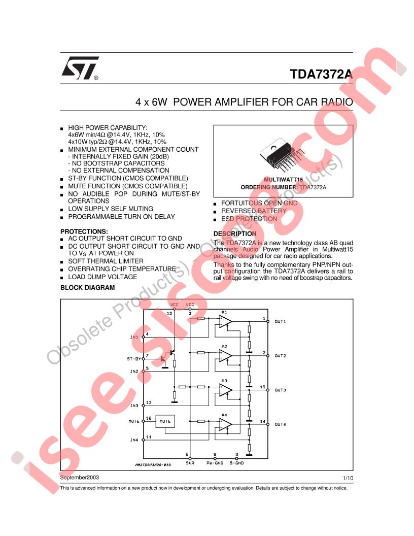 TDA7372A