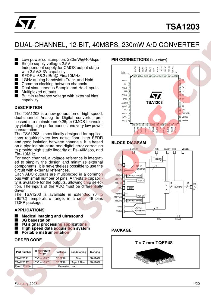 TSA1203