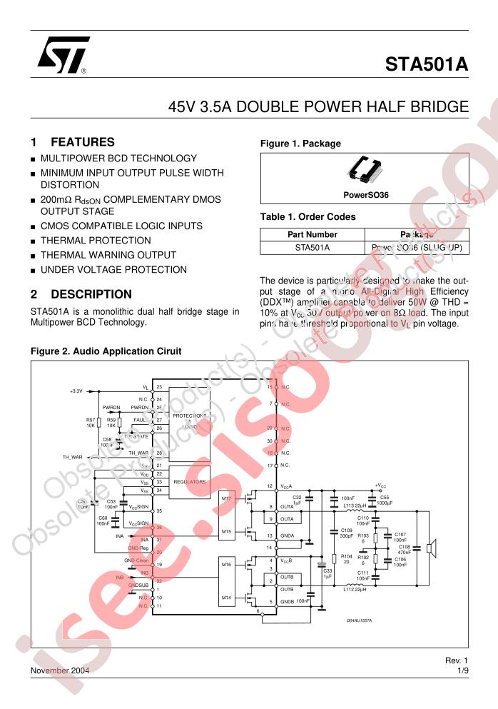 STA501A