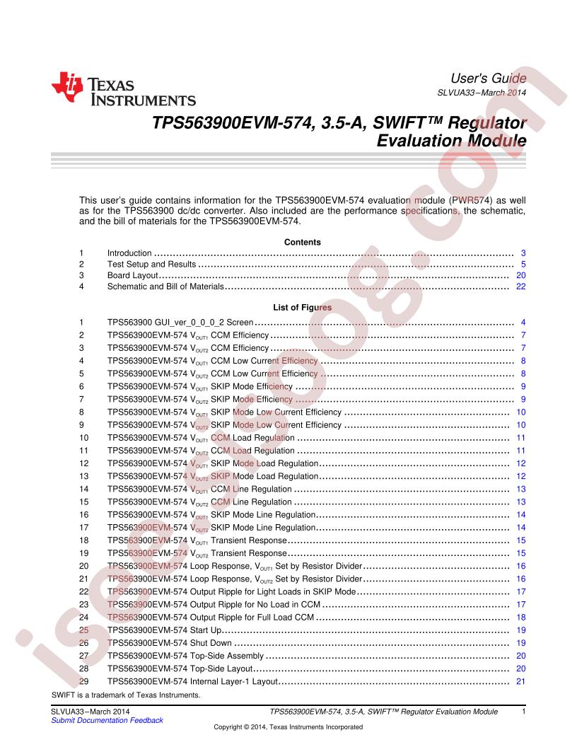 TPS563900EVM User Guide