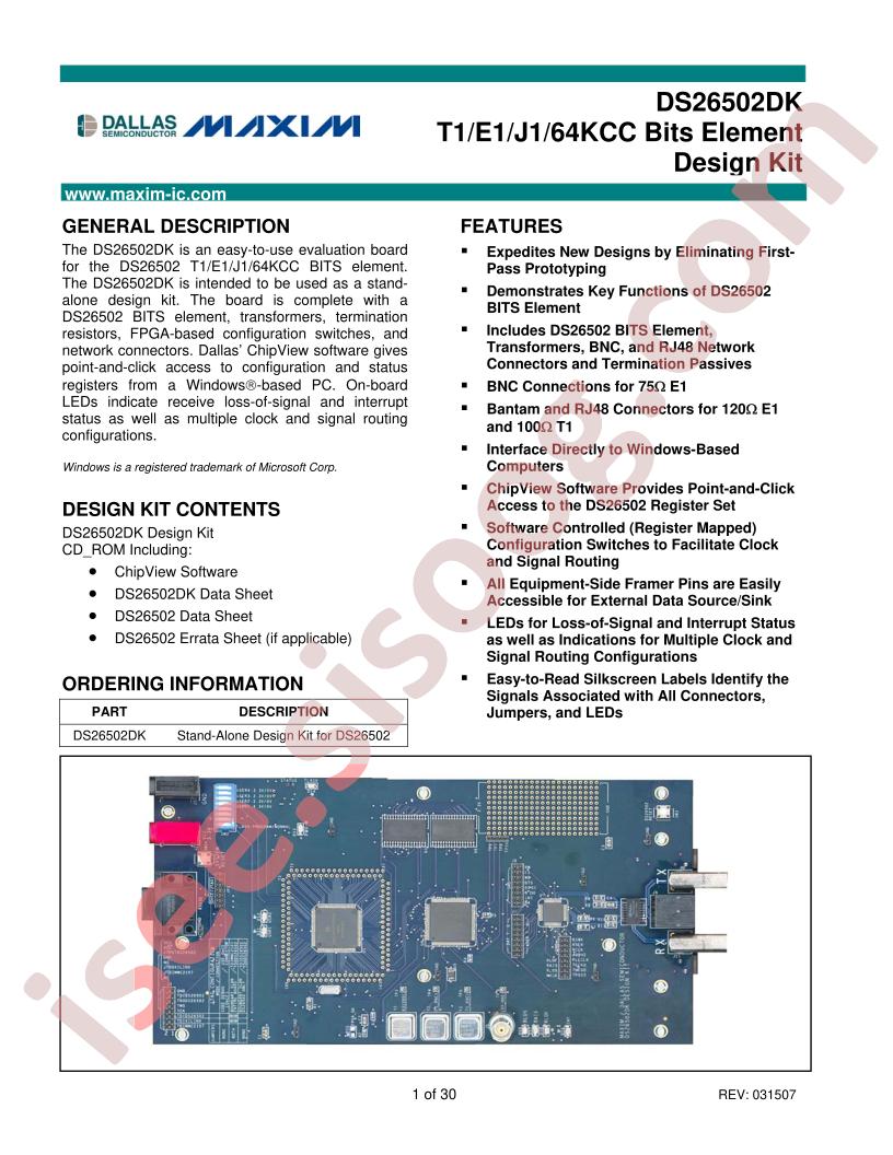 DS26502DK