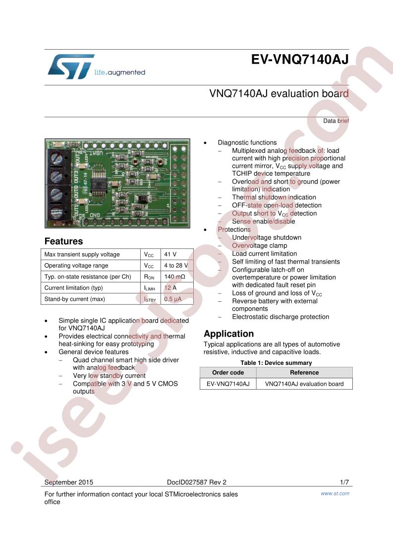 EV-VNQ7140AJ Data Brief