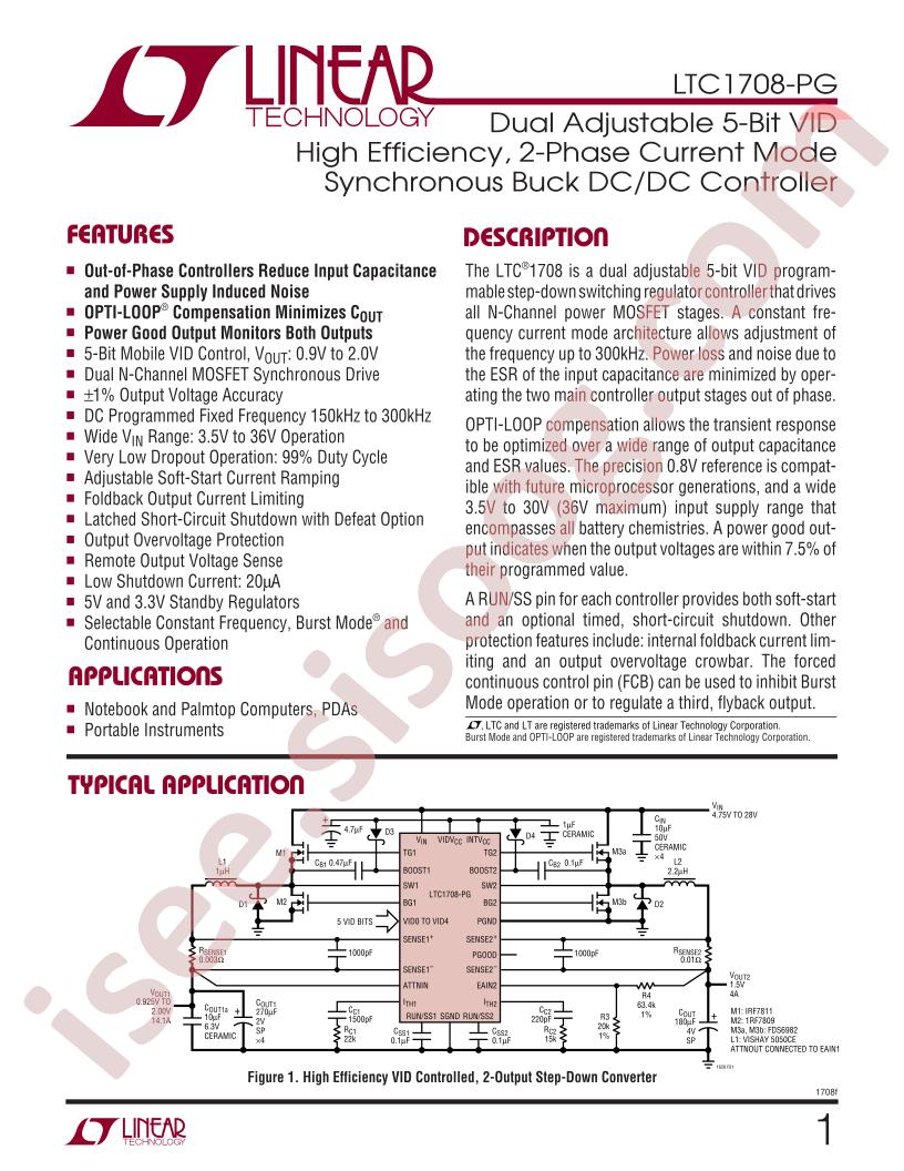 LTC1708-PG