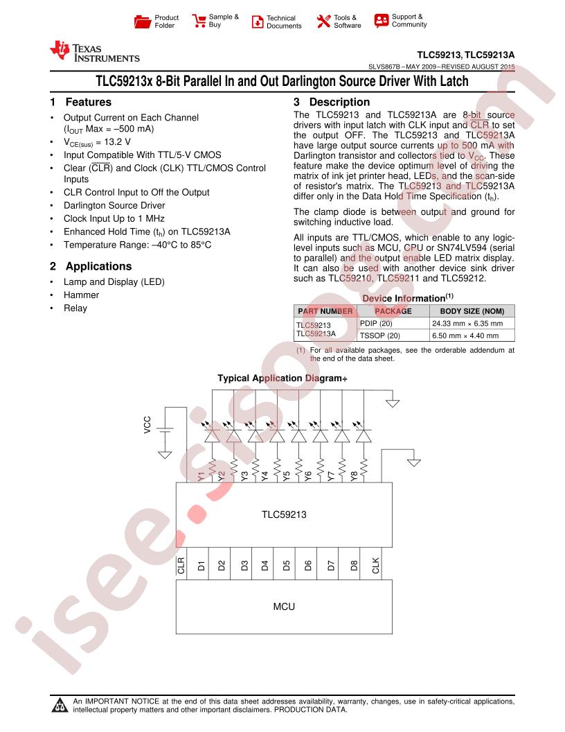 TLC59213(A)