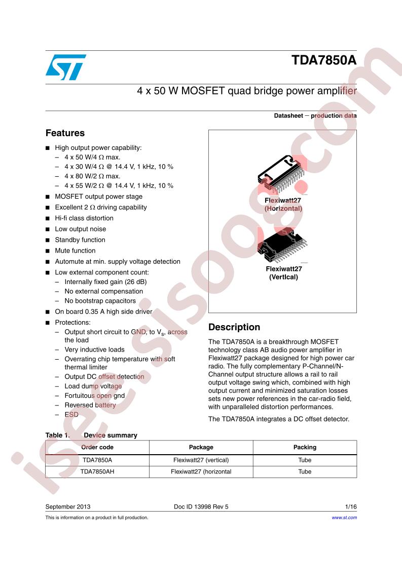 TDA7850A