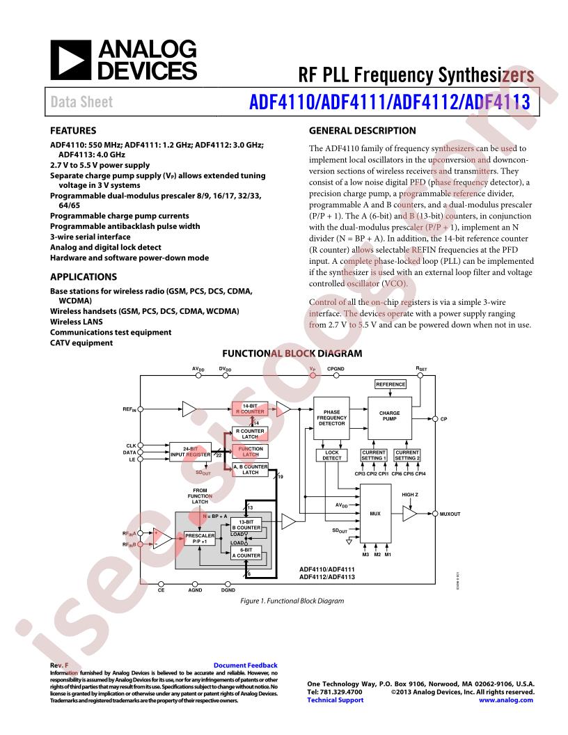 ADF4110-13