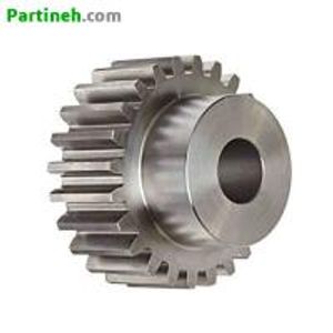 چرخ دنده (دنده مقابل) ساده نافی دار 25 دندانه مدول 1 برند OBC