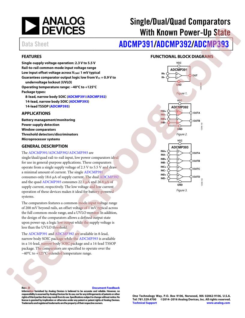 ADCMP391,2,3