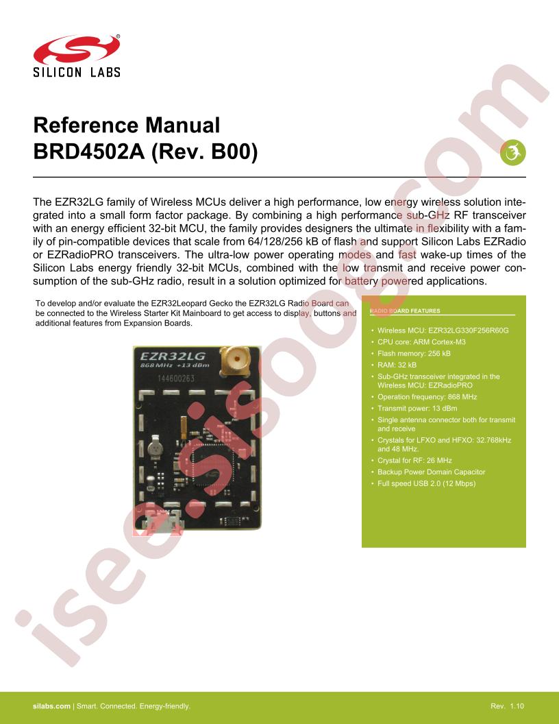 BRD4502A Ref Manual