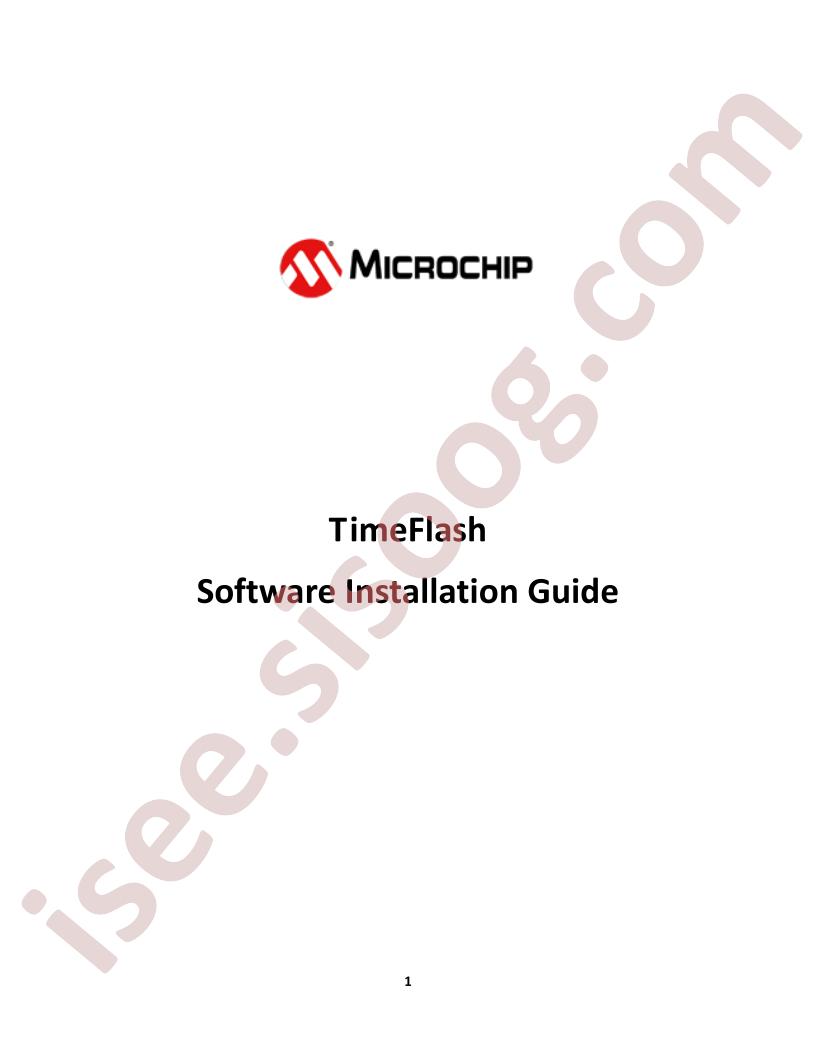 TimeFlash Software Installation Guide~