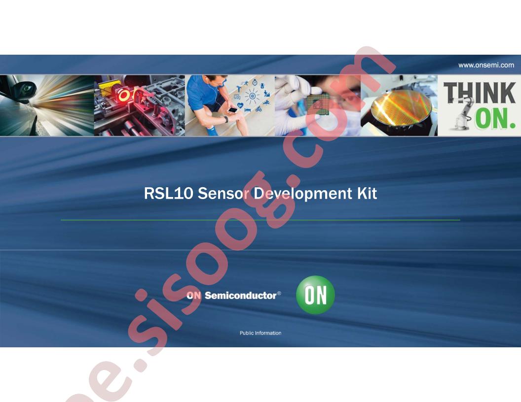 RSL10 Sensor Development Kit