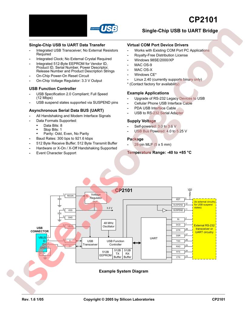 CP2101 Rev1.6