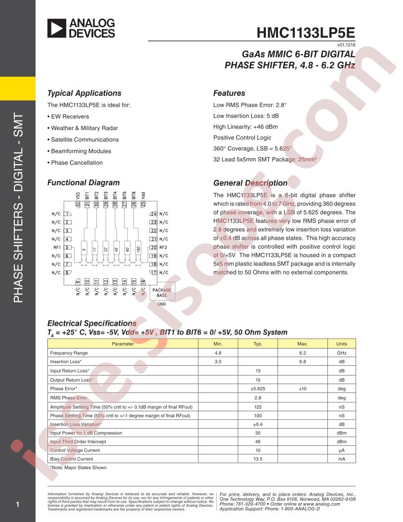 HMC1133LP5E