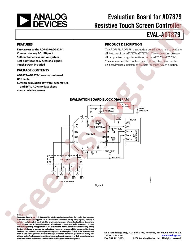 EVAL-AD7879