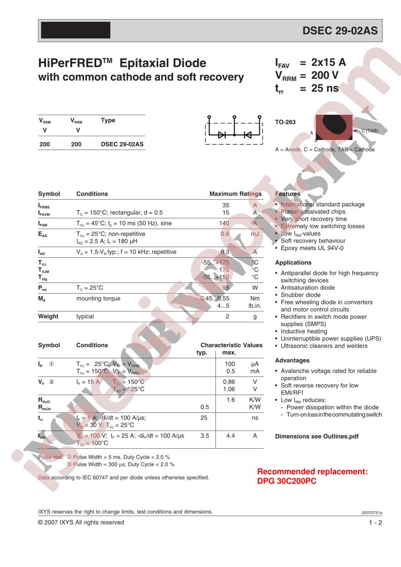 DSEC29-02AS