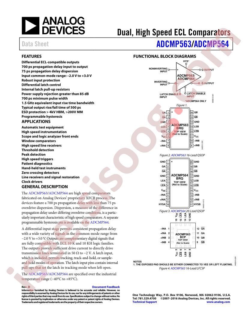ADCMP563,564