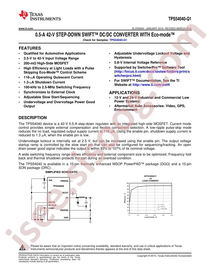 TPS54040-Q1