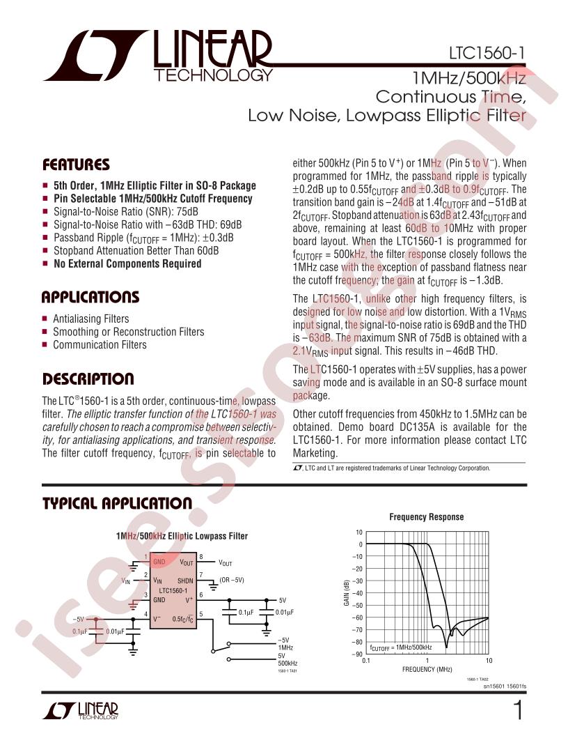 LTC1560-1