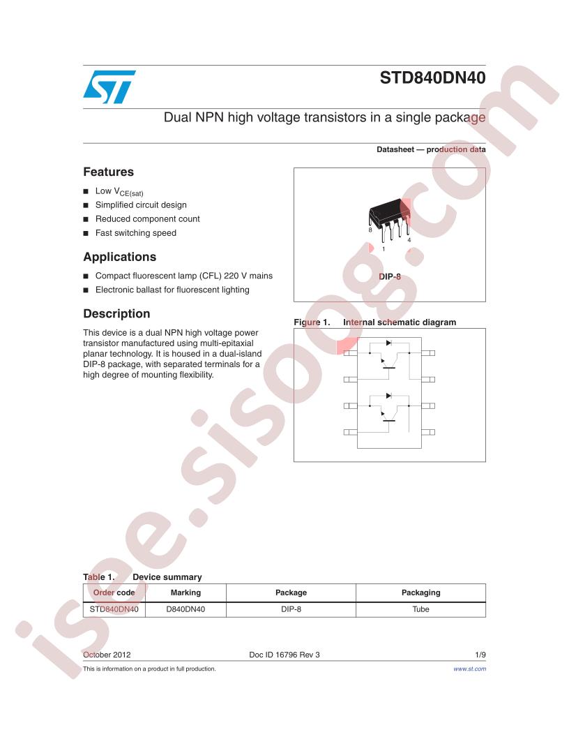 STD840DN40