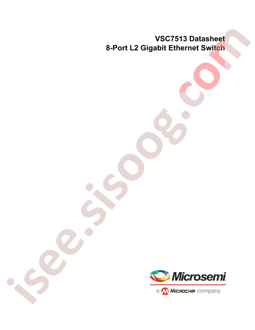 VSC7513 Datasheet
