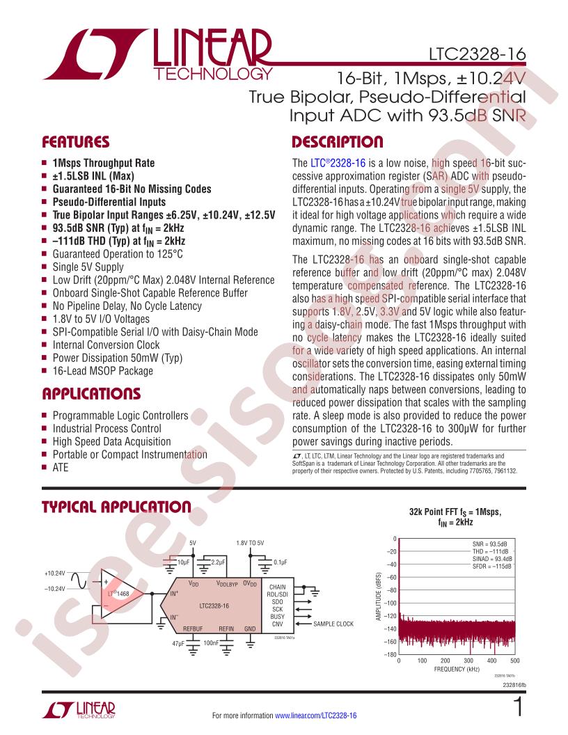 LTC2328-16