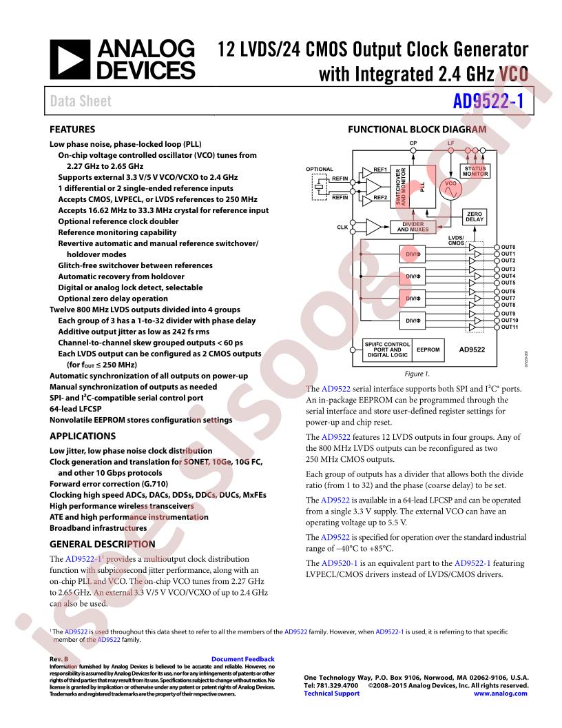 AD9522-1