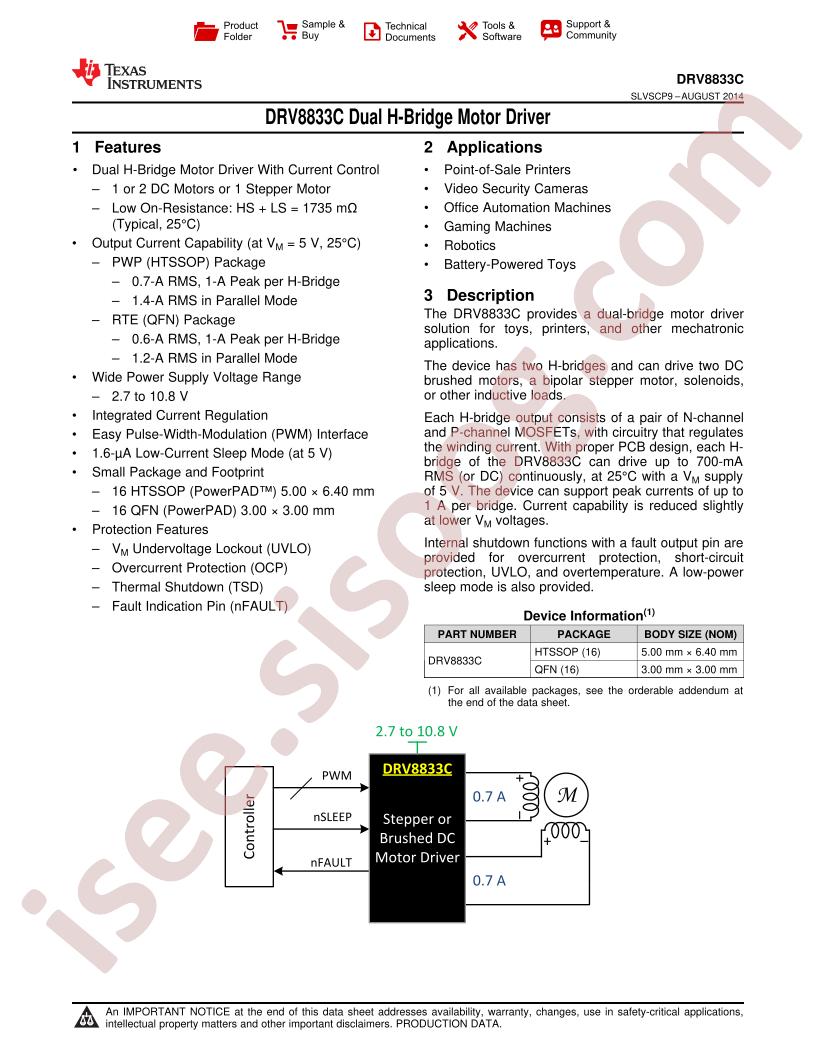 DRV8833C