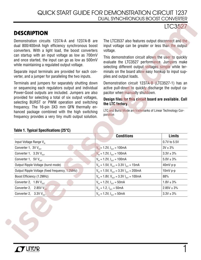DC1237 Quick Start Guide