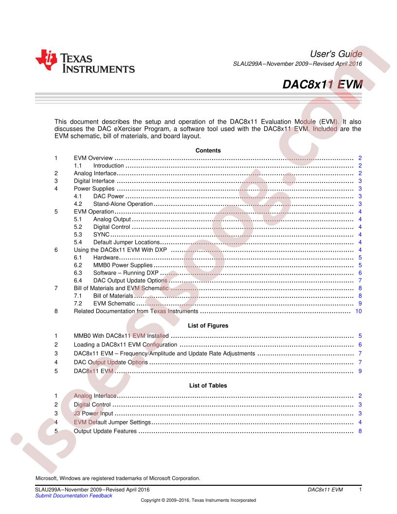 SC70 DAC EVM Guide