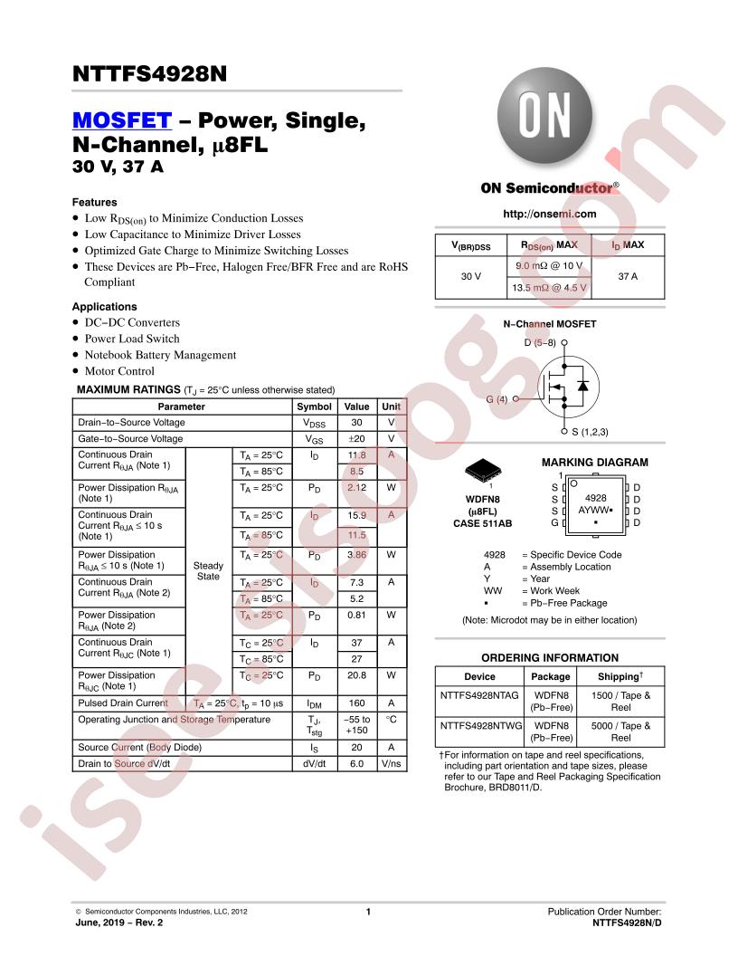 NTTFS4928N