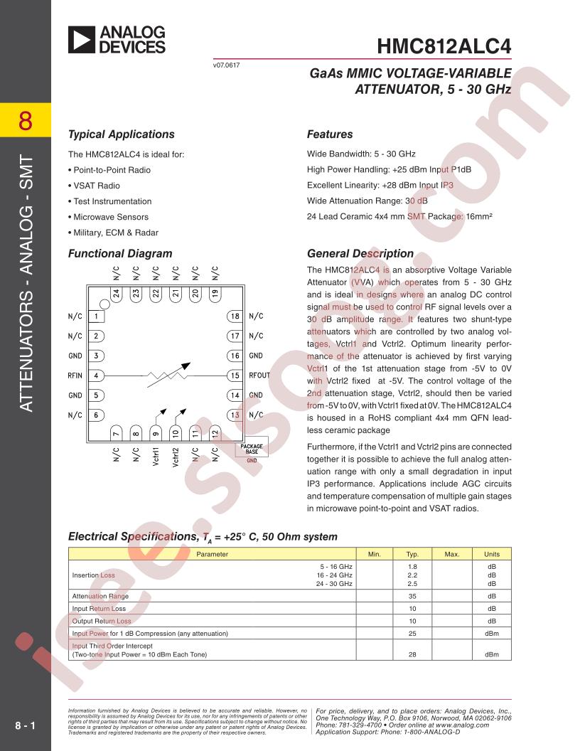HMC812ALC4