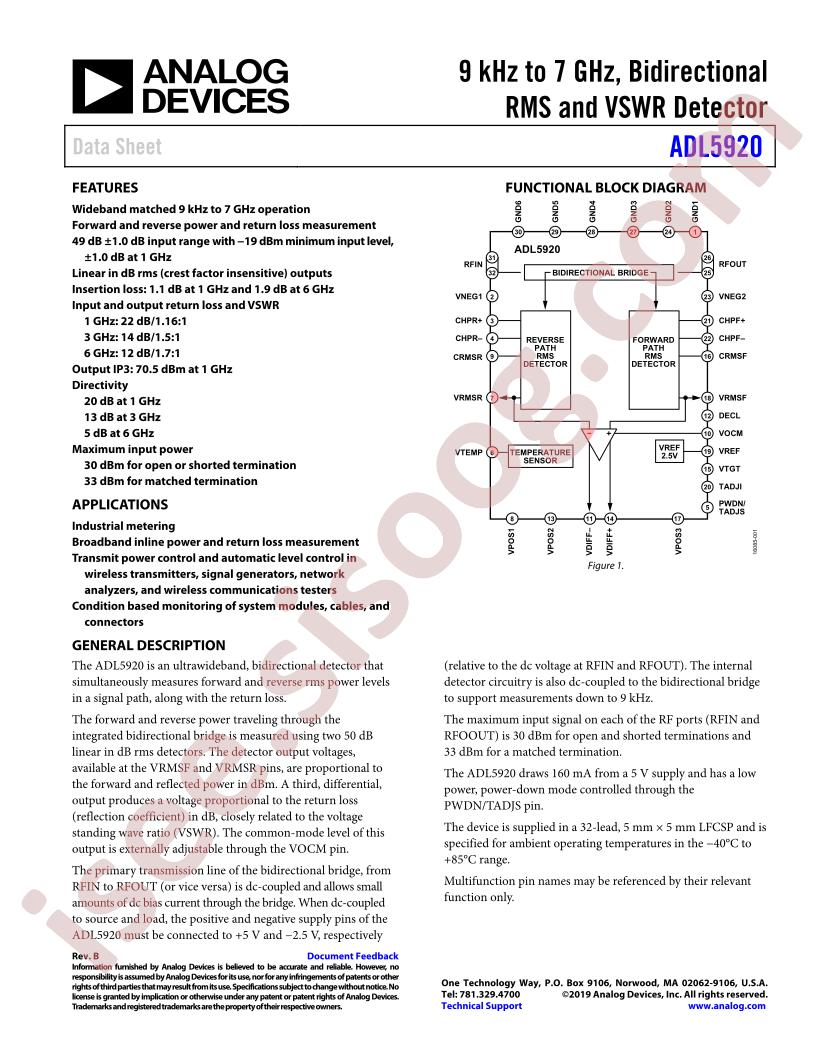 ADL5920