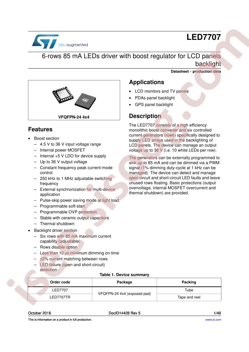 LED7707