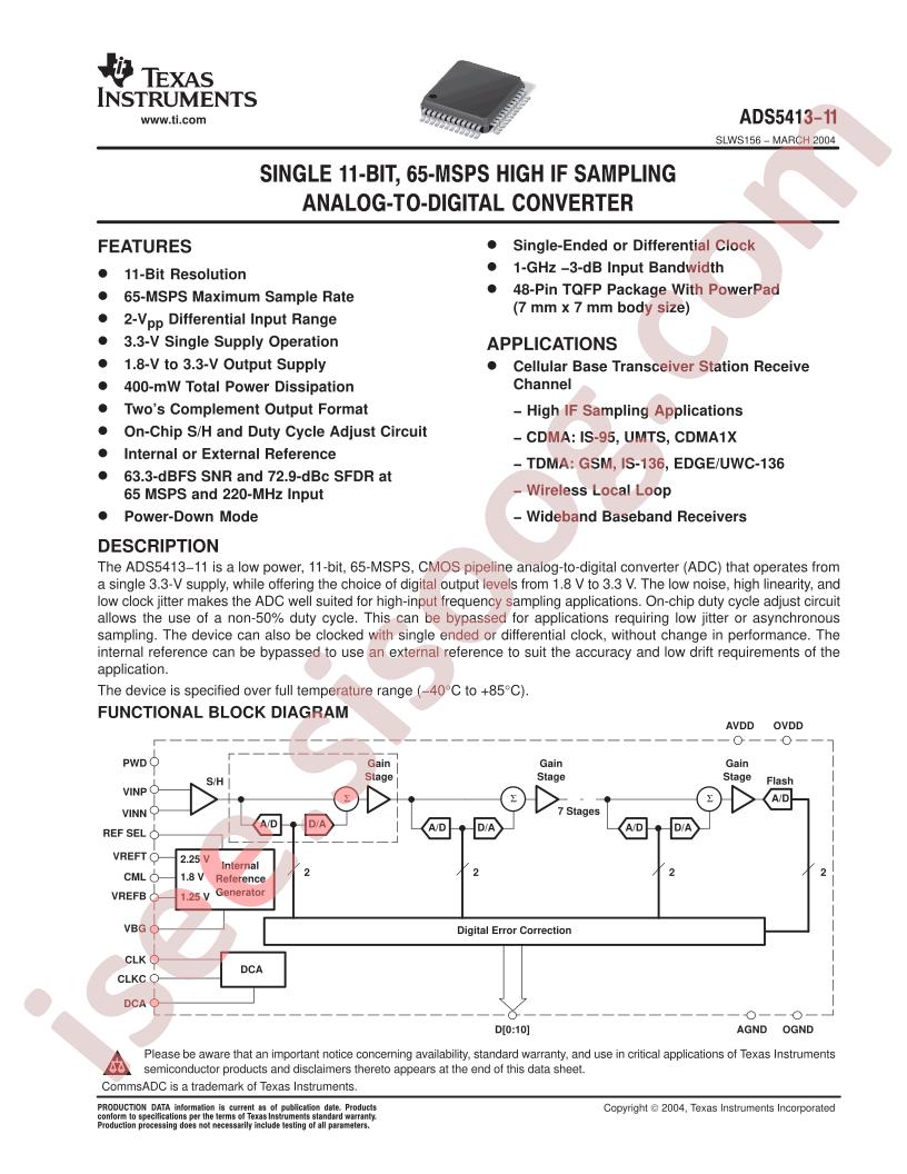 ADS5413-11