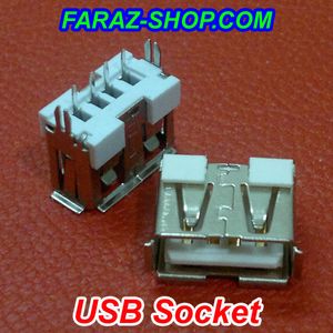 سوکت USB A مادگی کوتاه