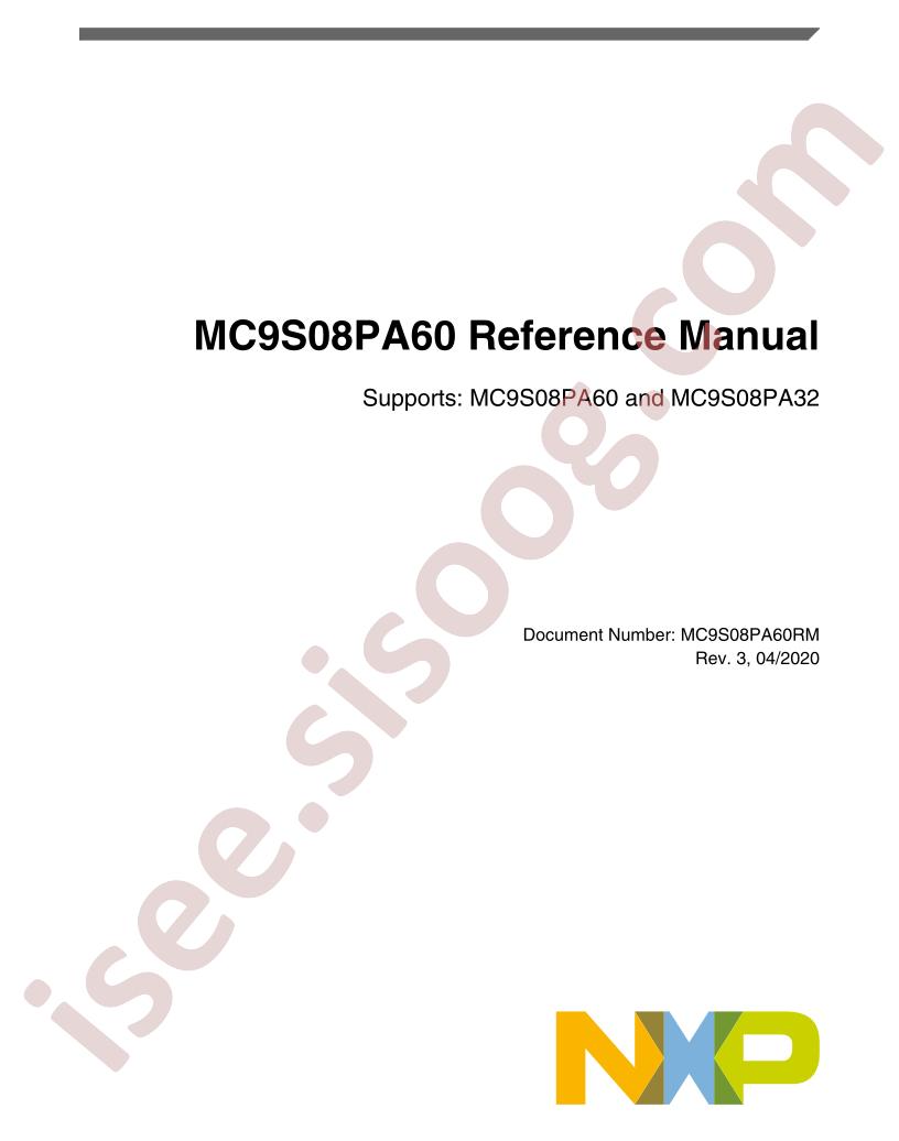 MC9S08PA60 Ref Manual