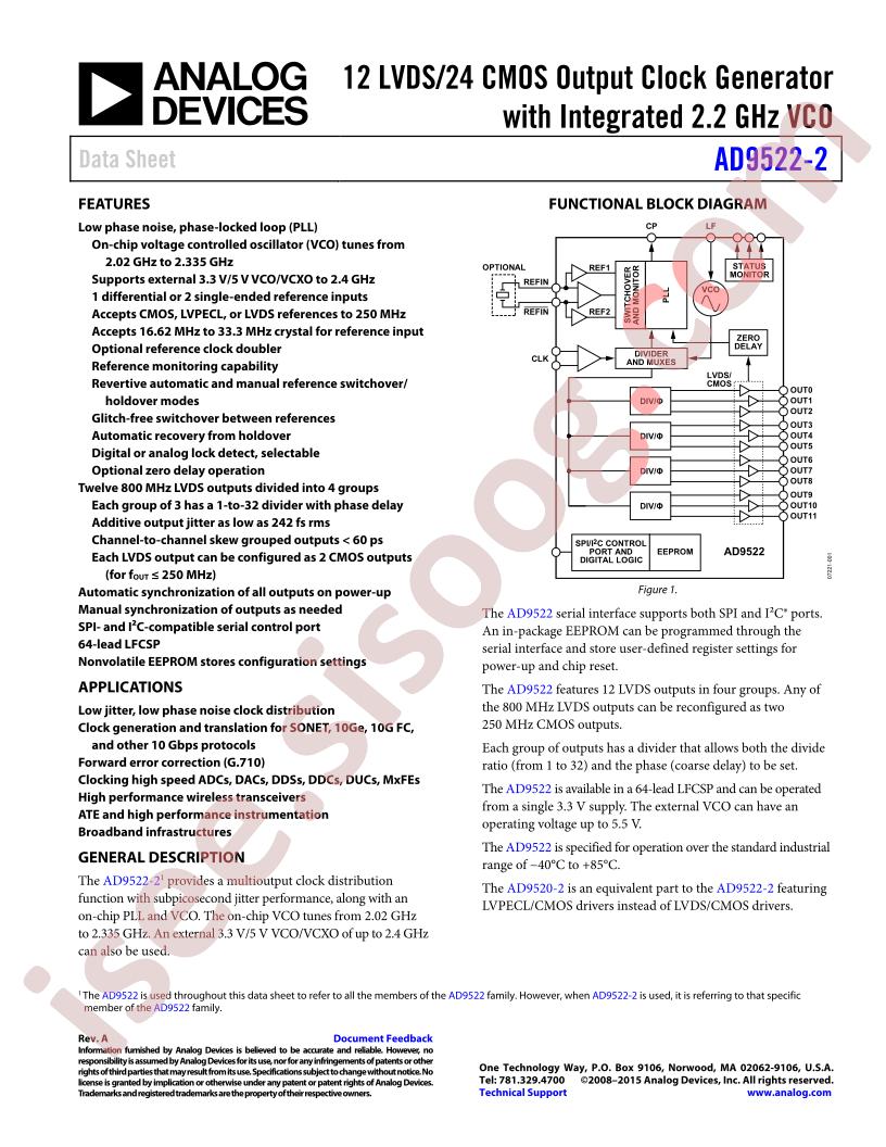 AD9522-2