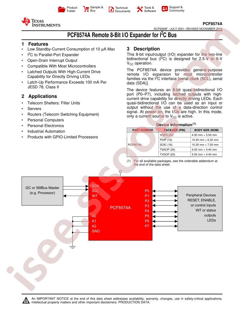 PCF8574A