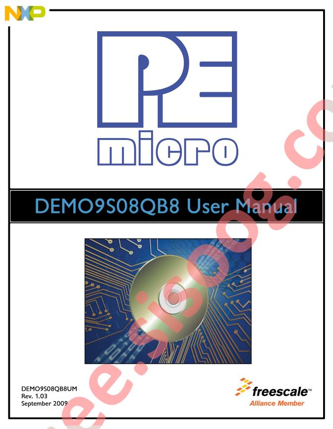 DEMO9S08QB8 User Manual