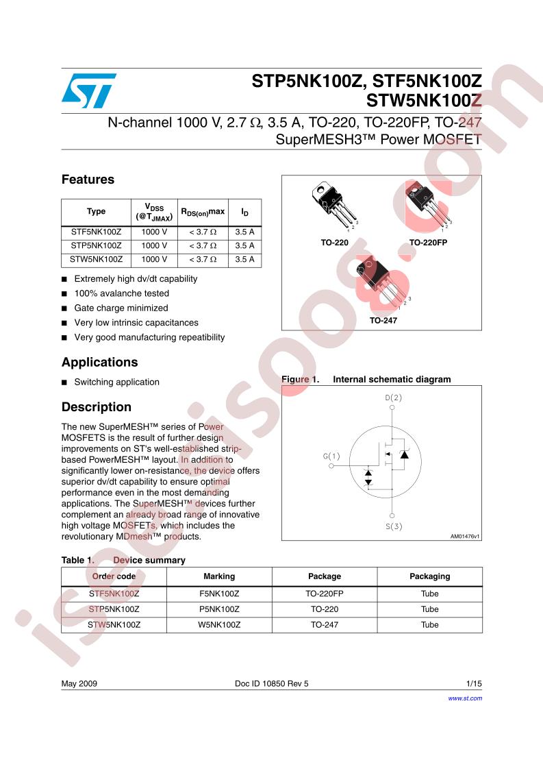 STx5NK100Z