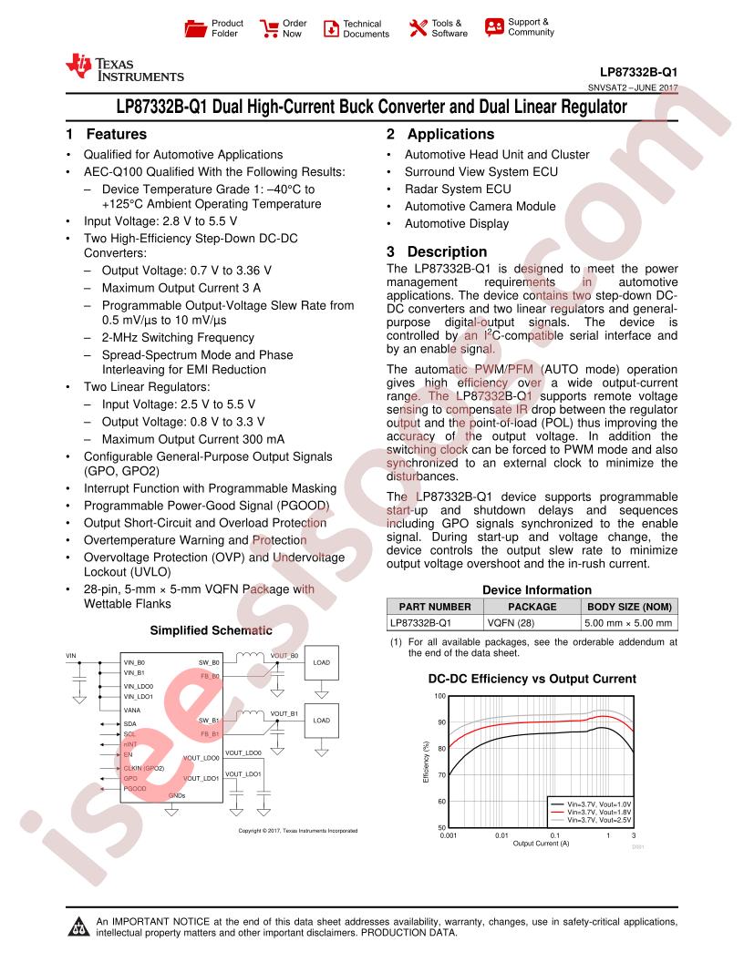 LP87332B-Q1 Datasheet
