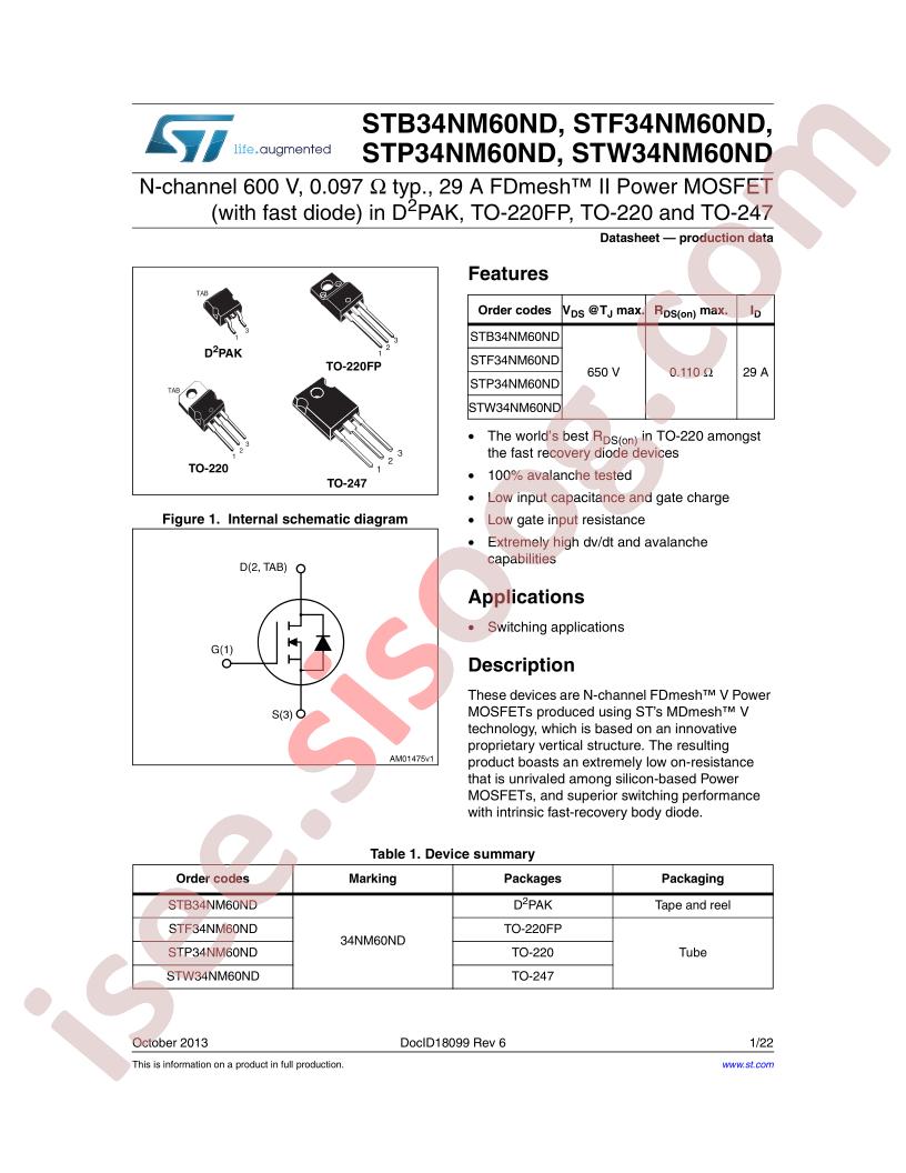 STx34NM60ND
