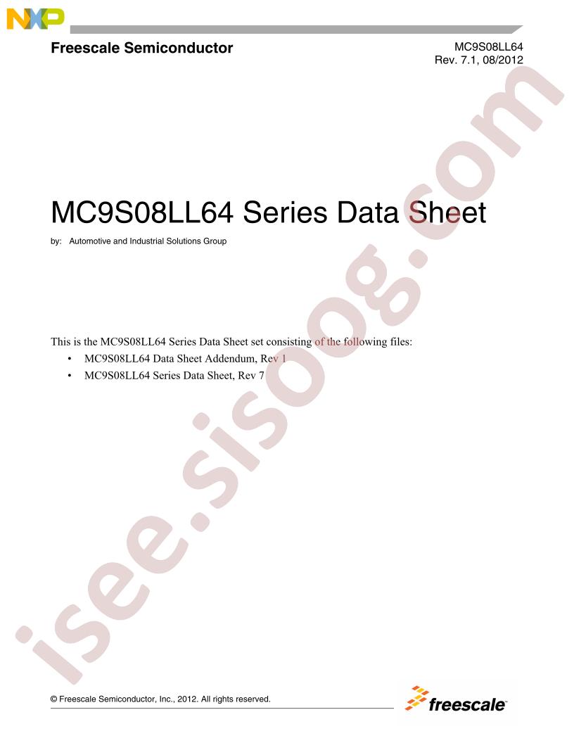 MC9S08LL64/36