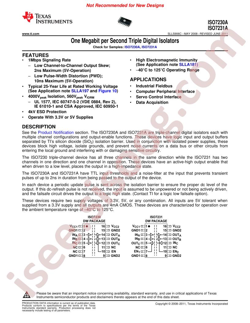 ISO7230A-31A