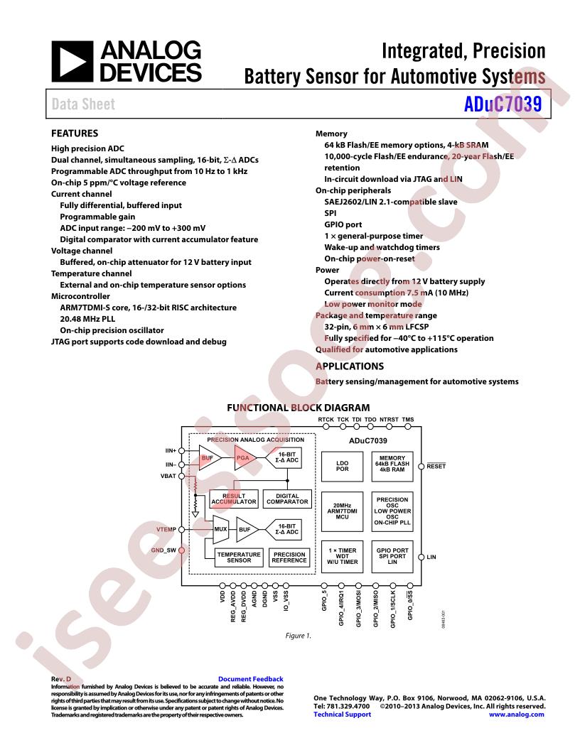 ADuC7039