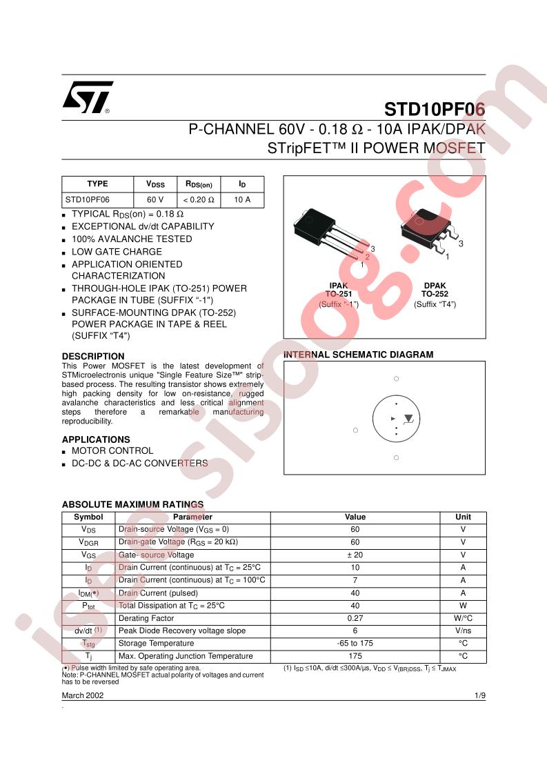 STD10PF06