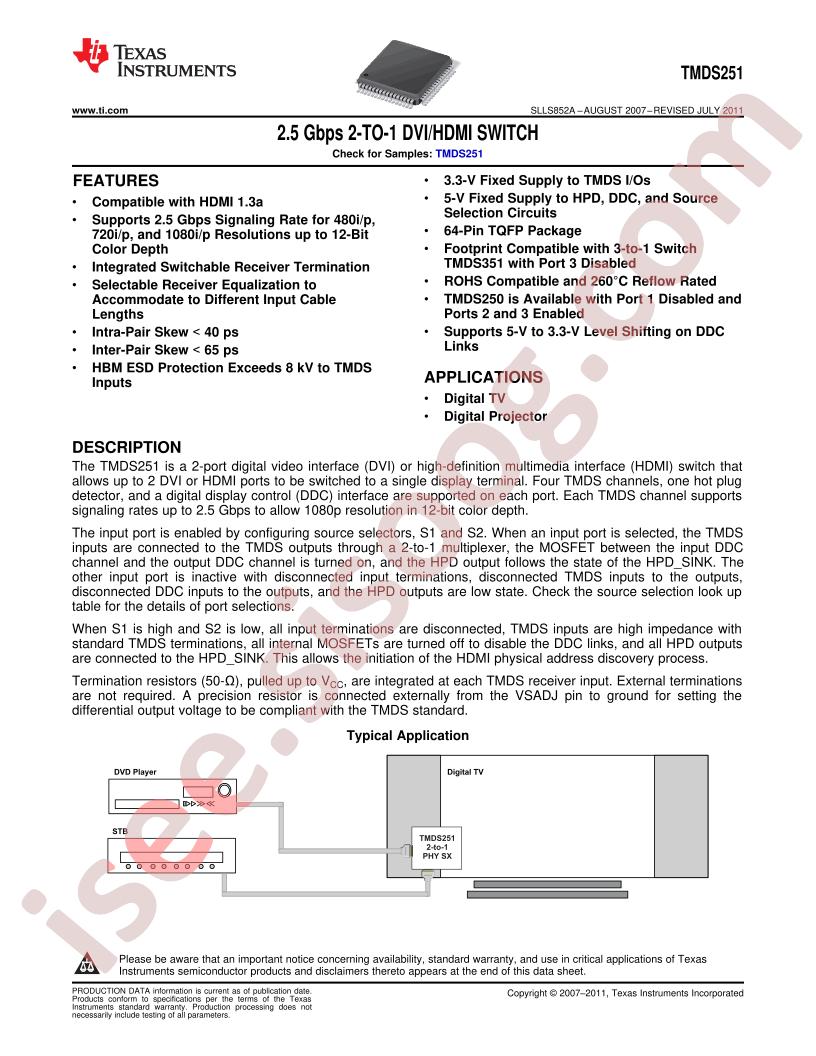 TMDS251