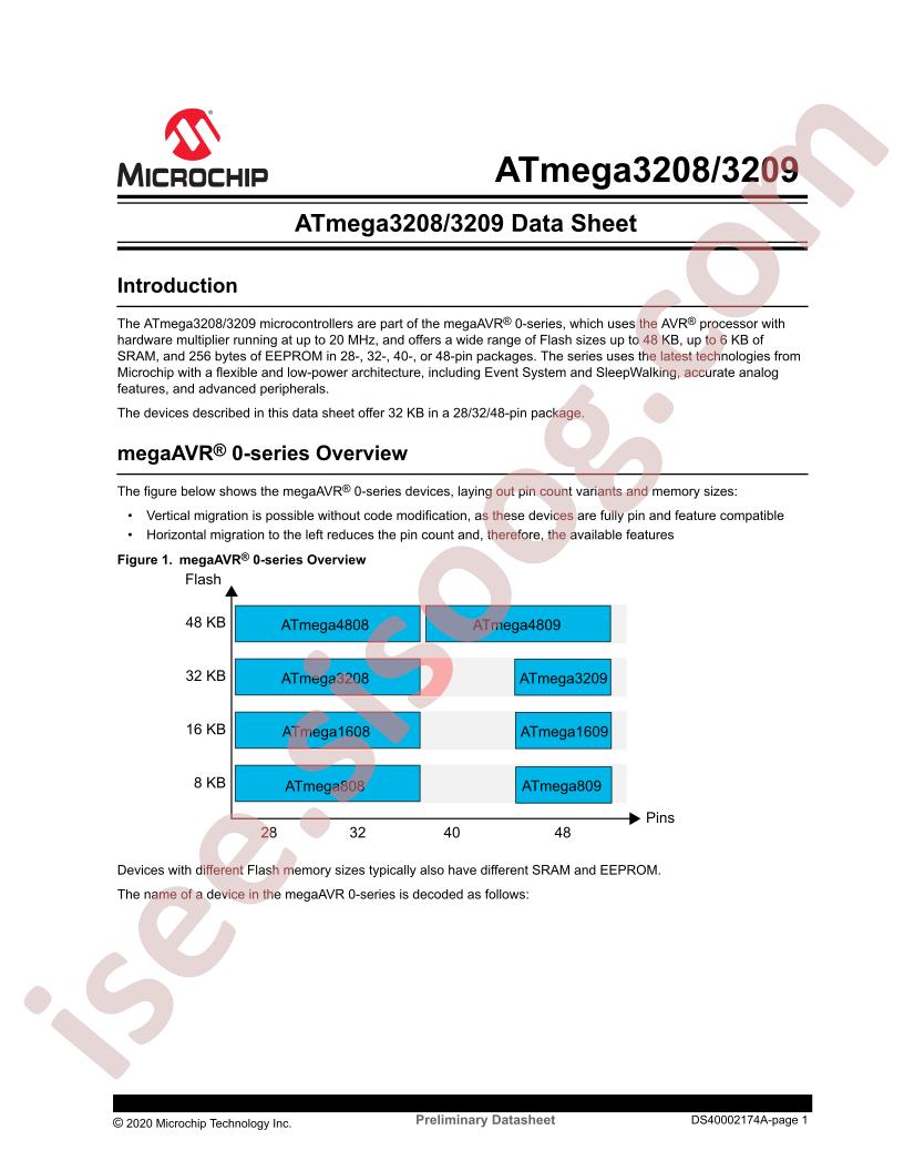 ATmega3208/3209