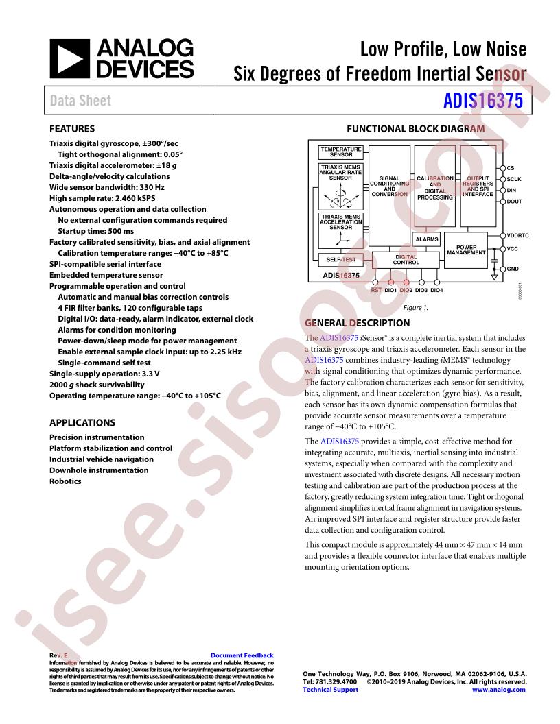 ADIS16375