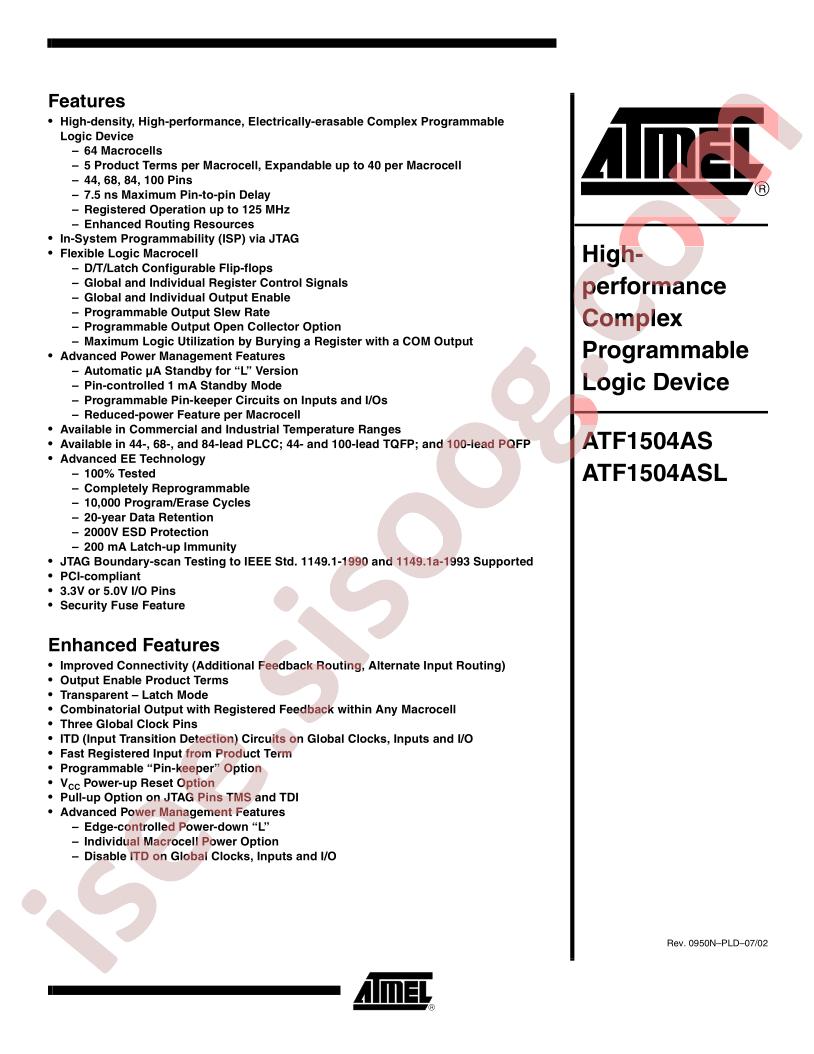 ATF1504AS(L)